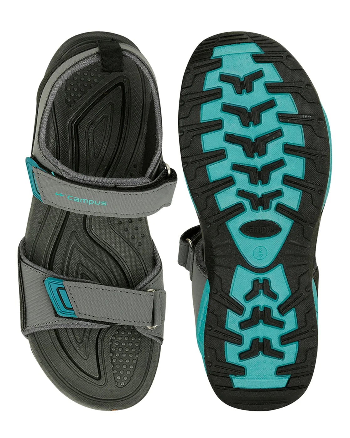 SD-050 Grey Men's Sandals - Image 4