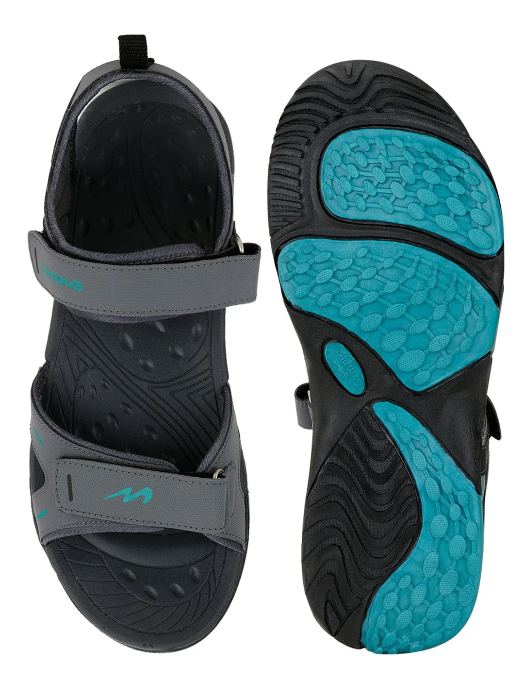 SD-053 Grey Men's Sandals - Image 4