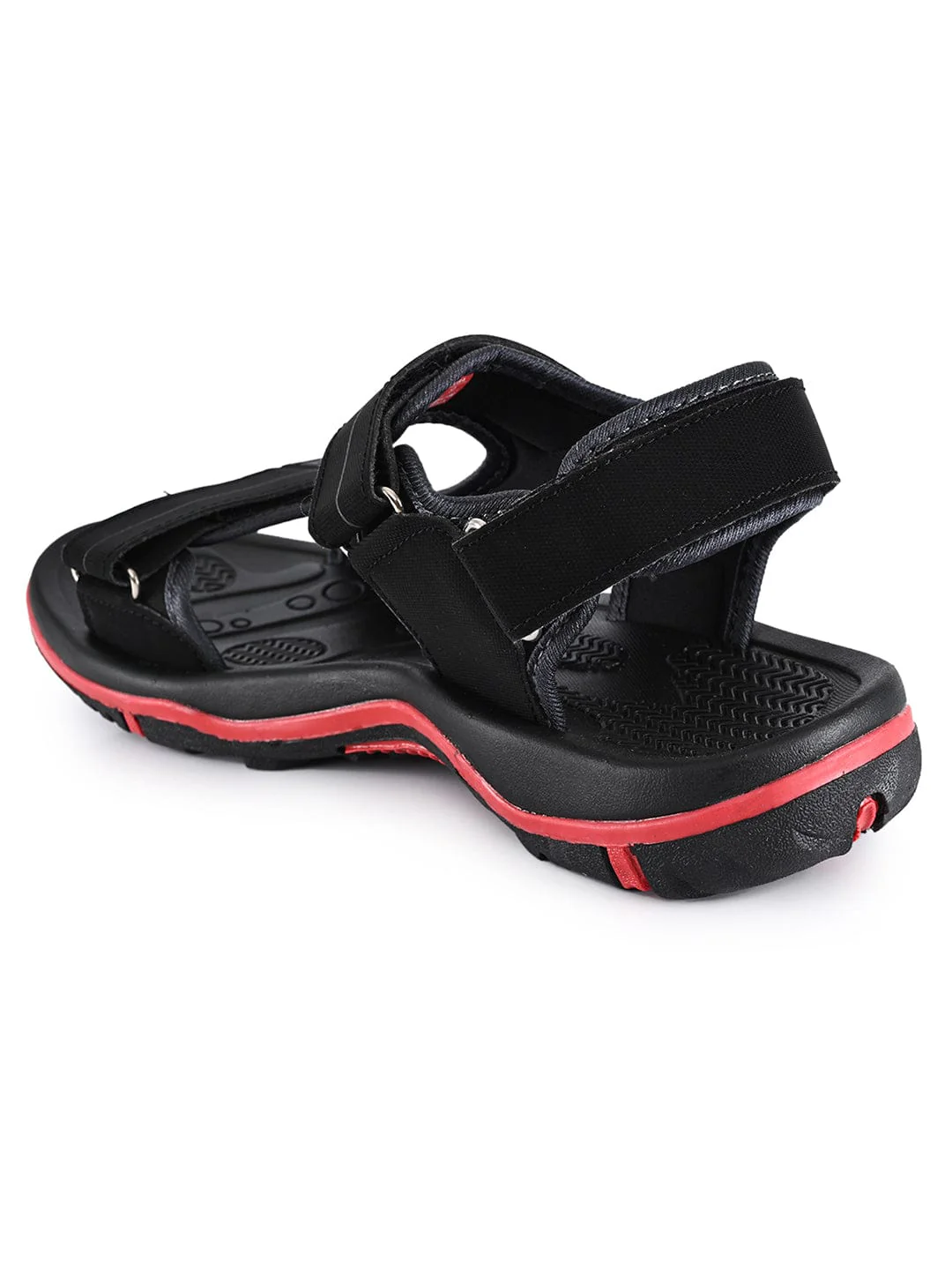 SD-054 Black Men's Sandals - Image 3
