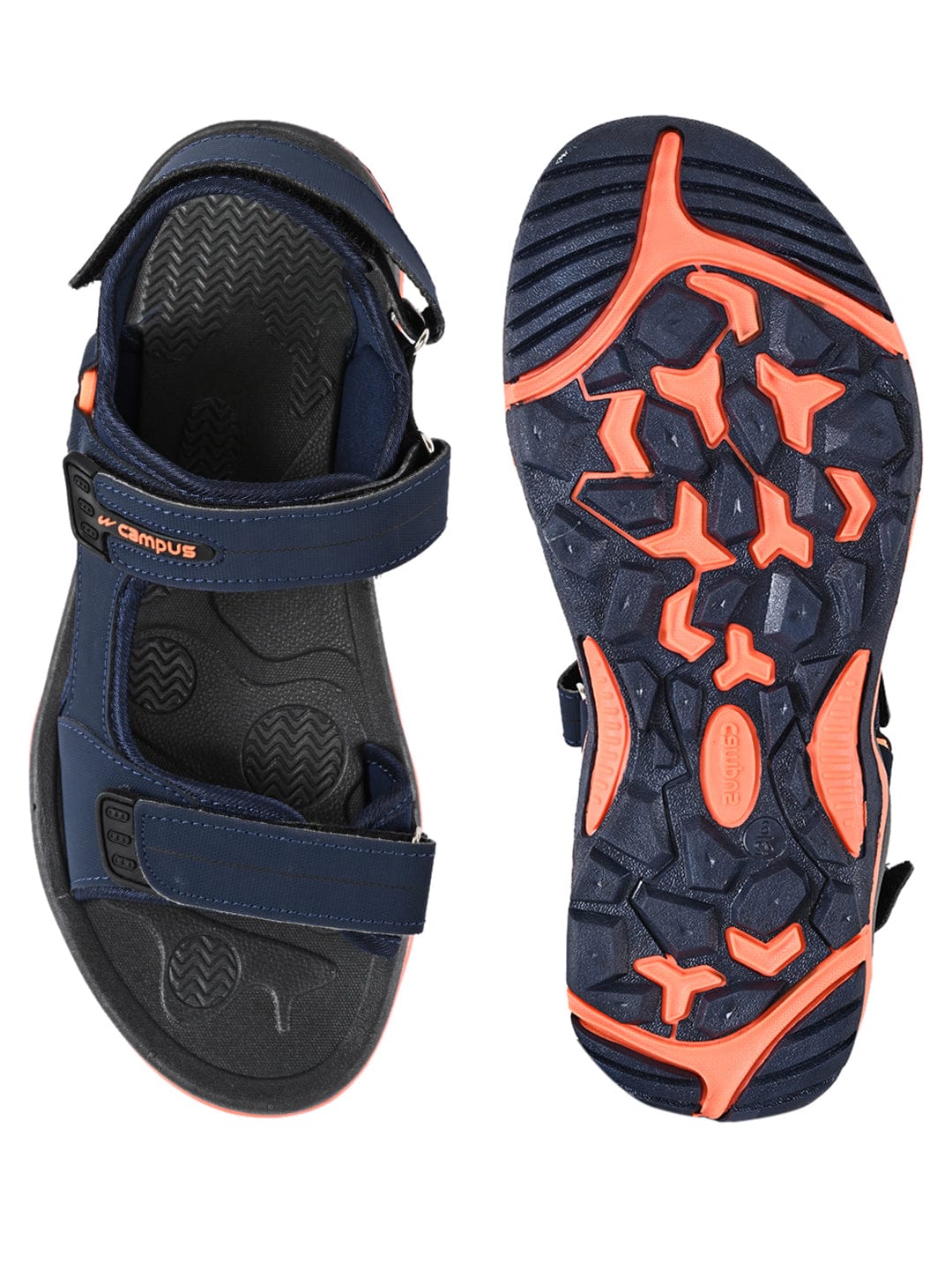 SD-054 Navy Men's Sandals - Image 4