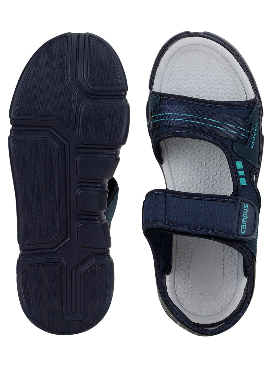 SD-057 Navy Men's Sandals - Image 4