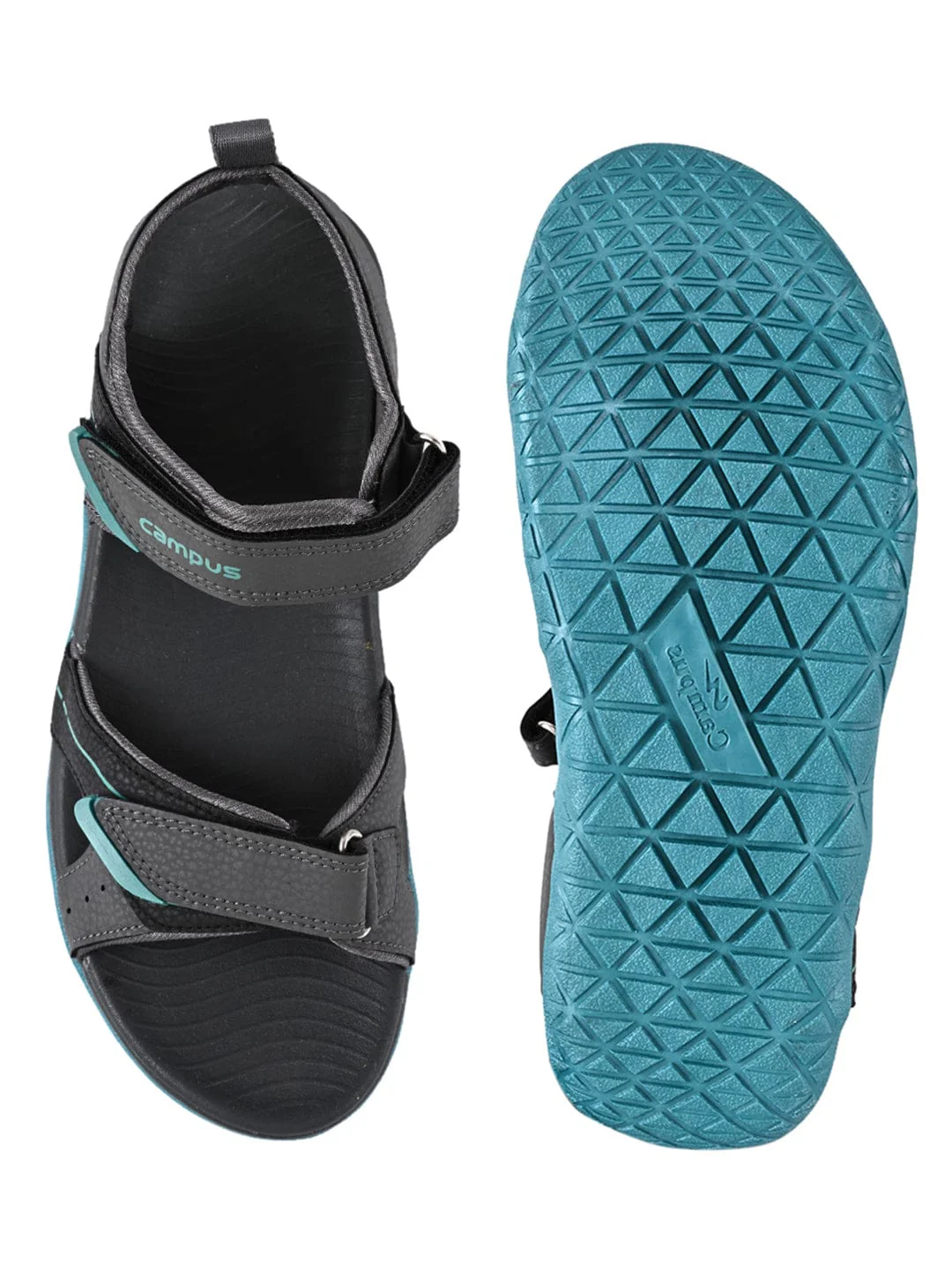 SD-067 Grey Men's Sports Sandals - Image 4