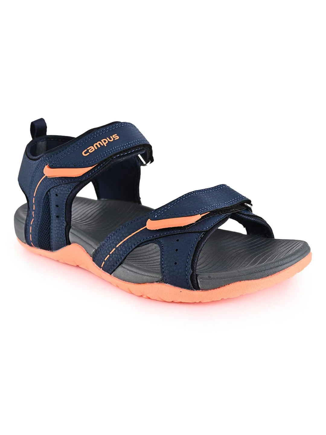 SD-067 Navy Men's Sandals - Image 2