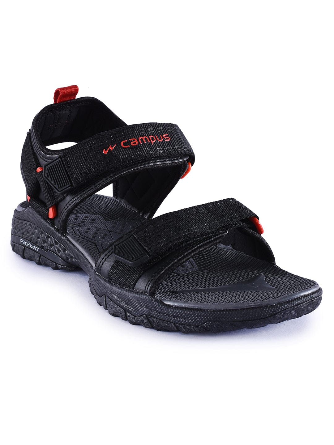 SD-PF016 Black Men's Sandals - Image 2