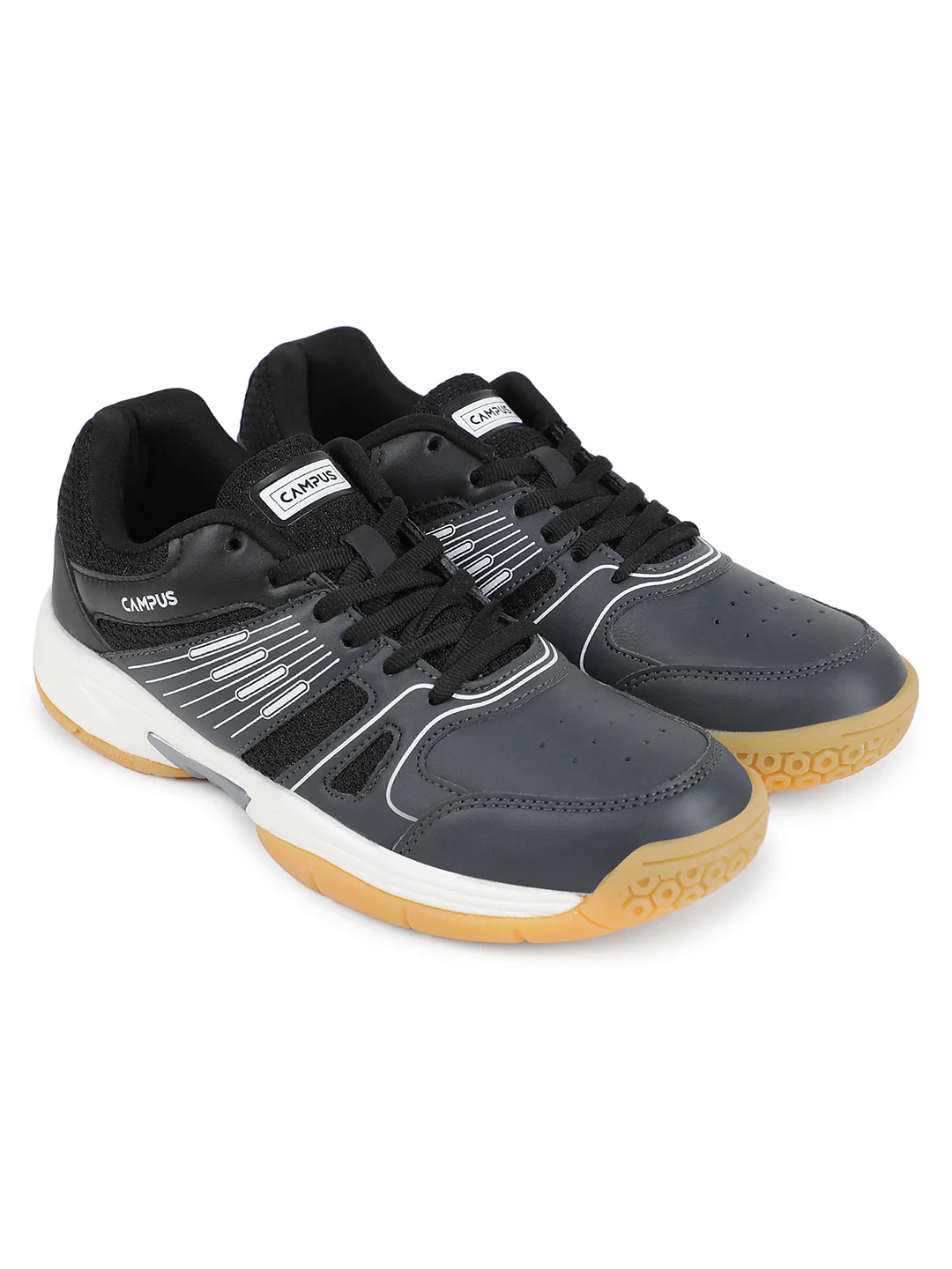 SEEK Black Men's Running Shoes - Image 4