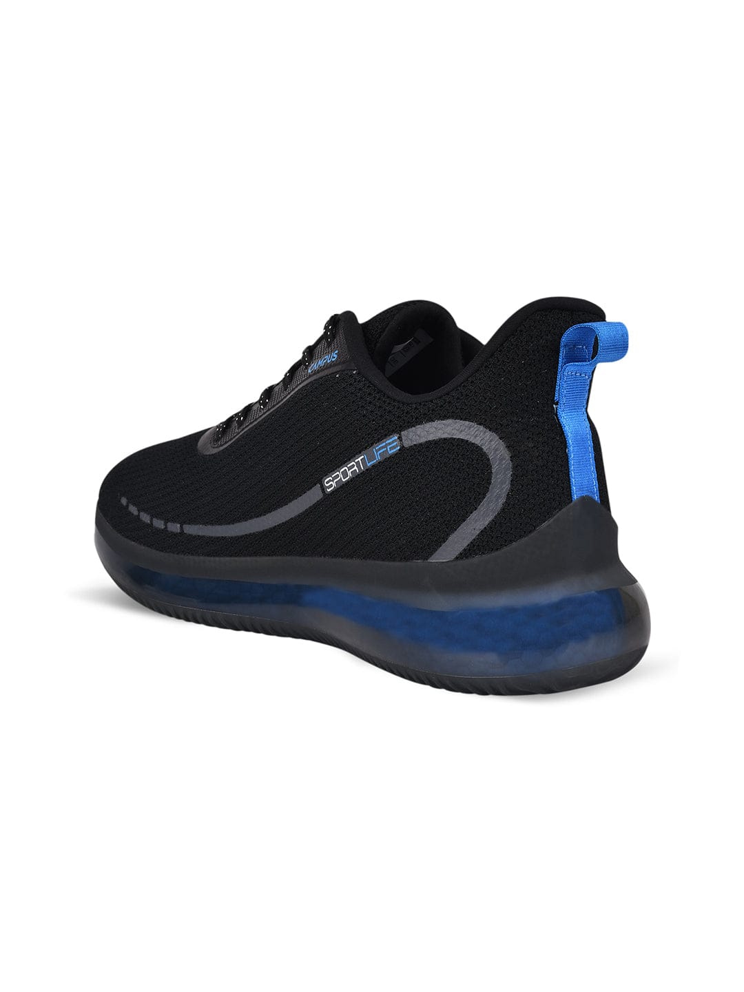SENSOR Black Men's Running Shoes - Image 3