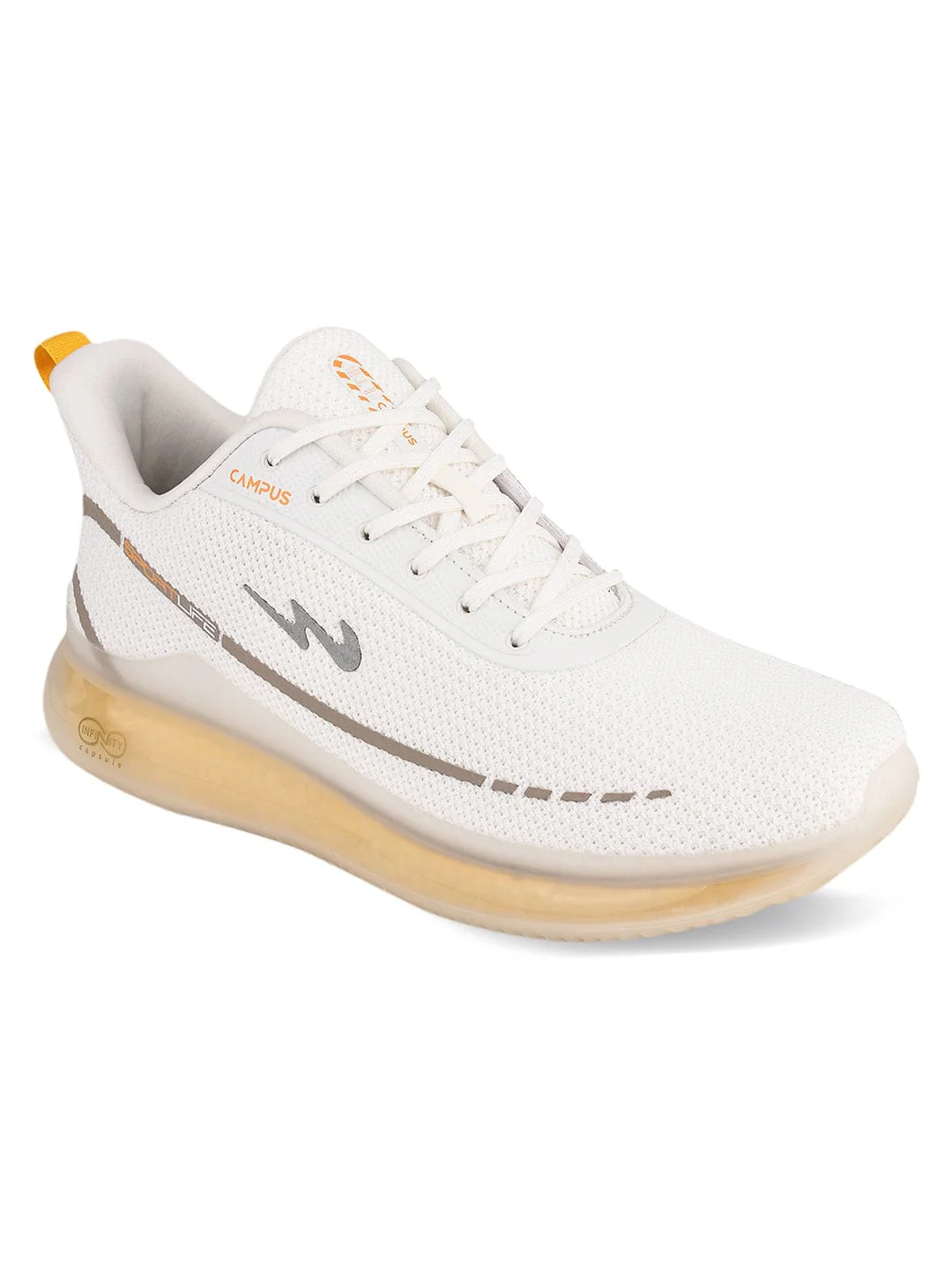 SENSOR White Men's Running Shoes - Image 2