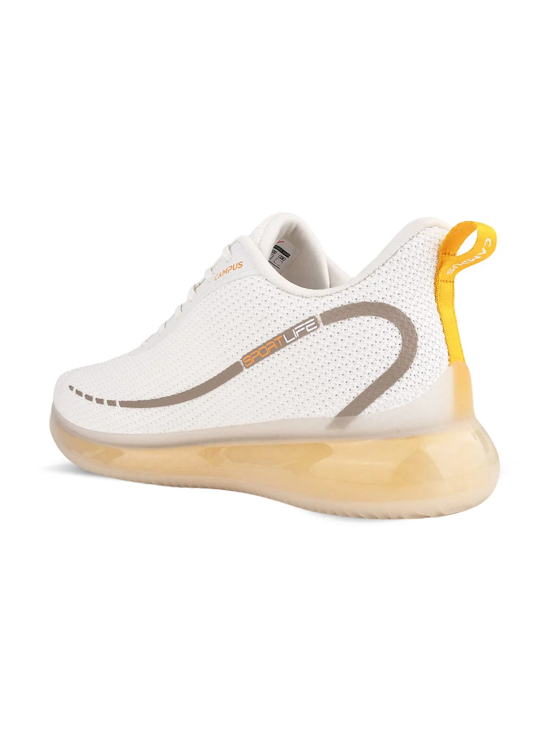 SENSOR White Men's Running Shoes - Image 3