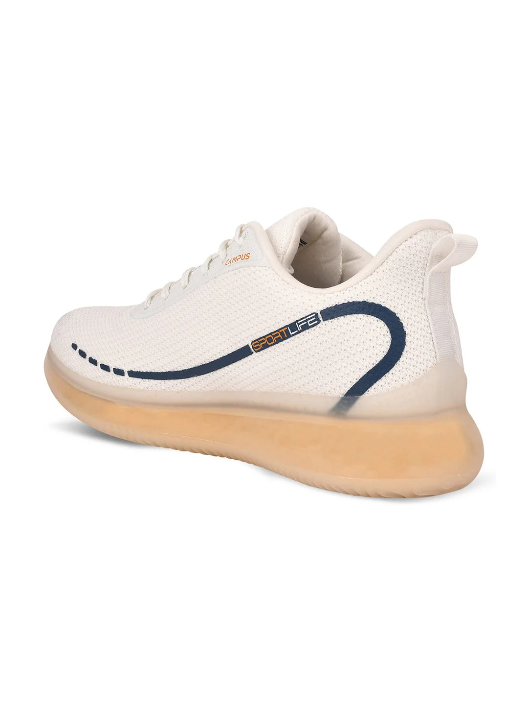 SENSOR White Men's Running Shoes - Image 3