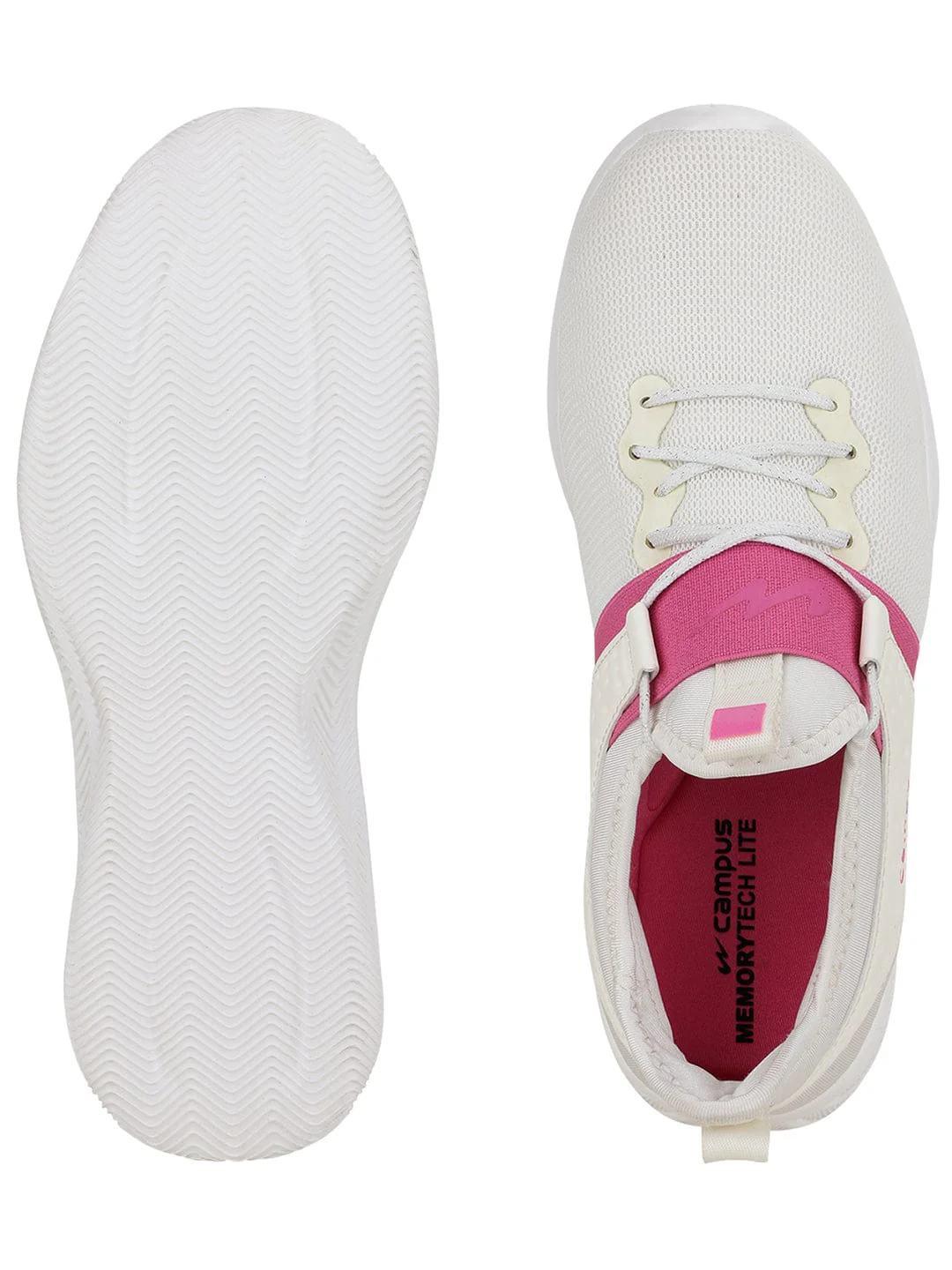 SHERRY White Women's Walking Shoes - Image 5