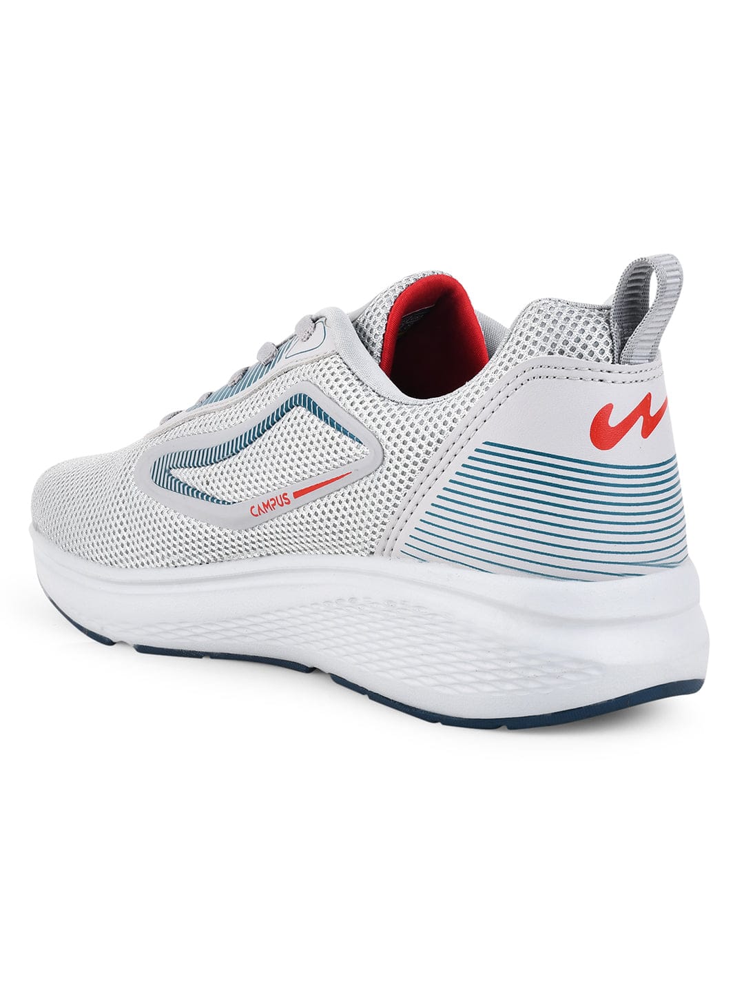 SHOCKERS Grey Men's Running Shoes - Image 3