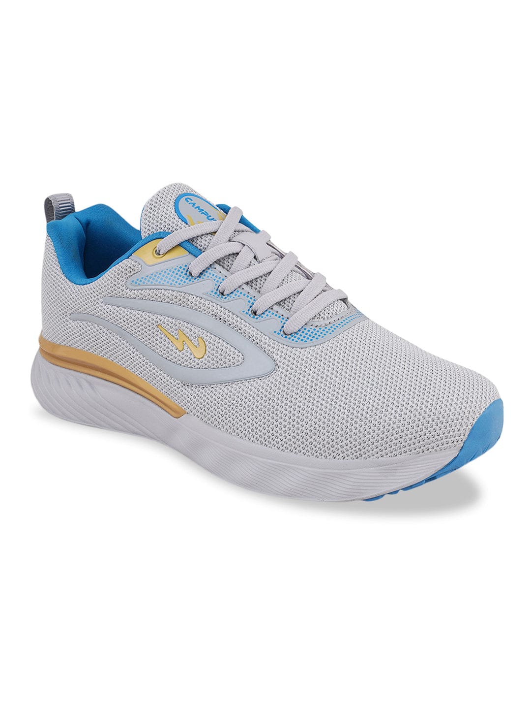 SILAS Grey Men's Sports Shoes - Image 2