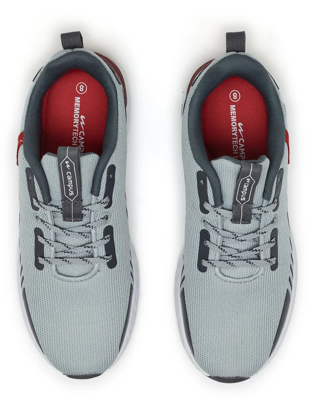 SIMBA PRO Grey Men's Sports Shoes - Image 6