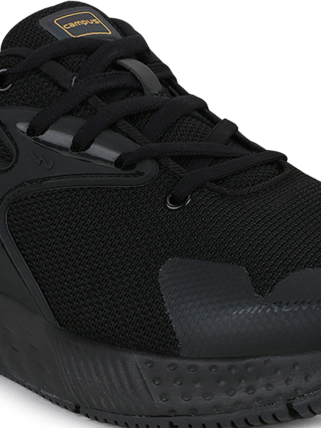 SIMON PRO Black Men's Running Shoes - Image 5