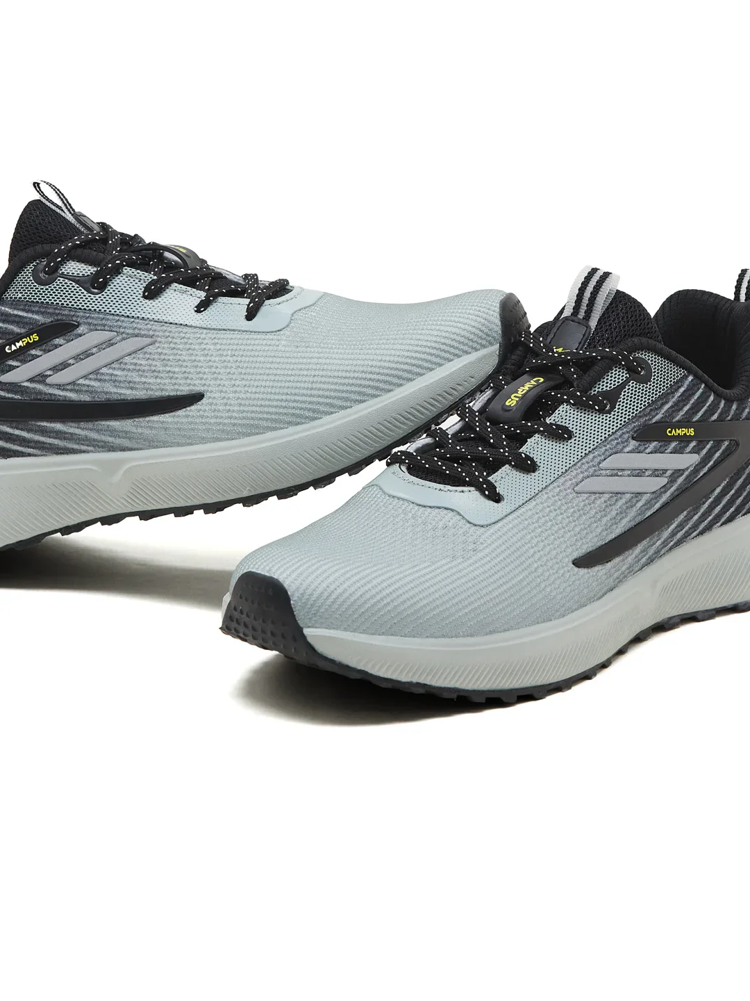 SKIPE Grey Men's Running Shoes - Image 7