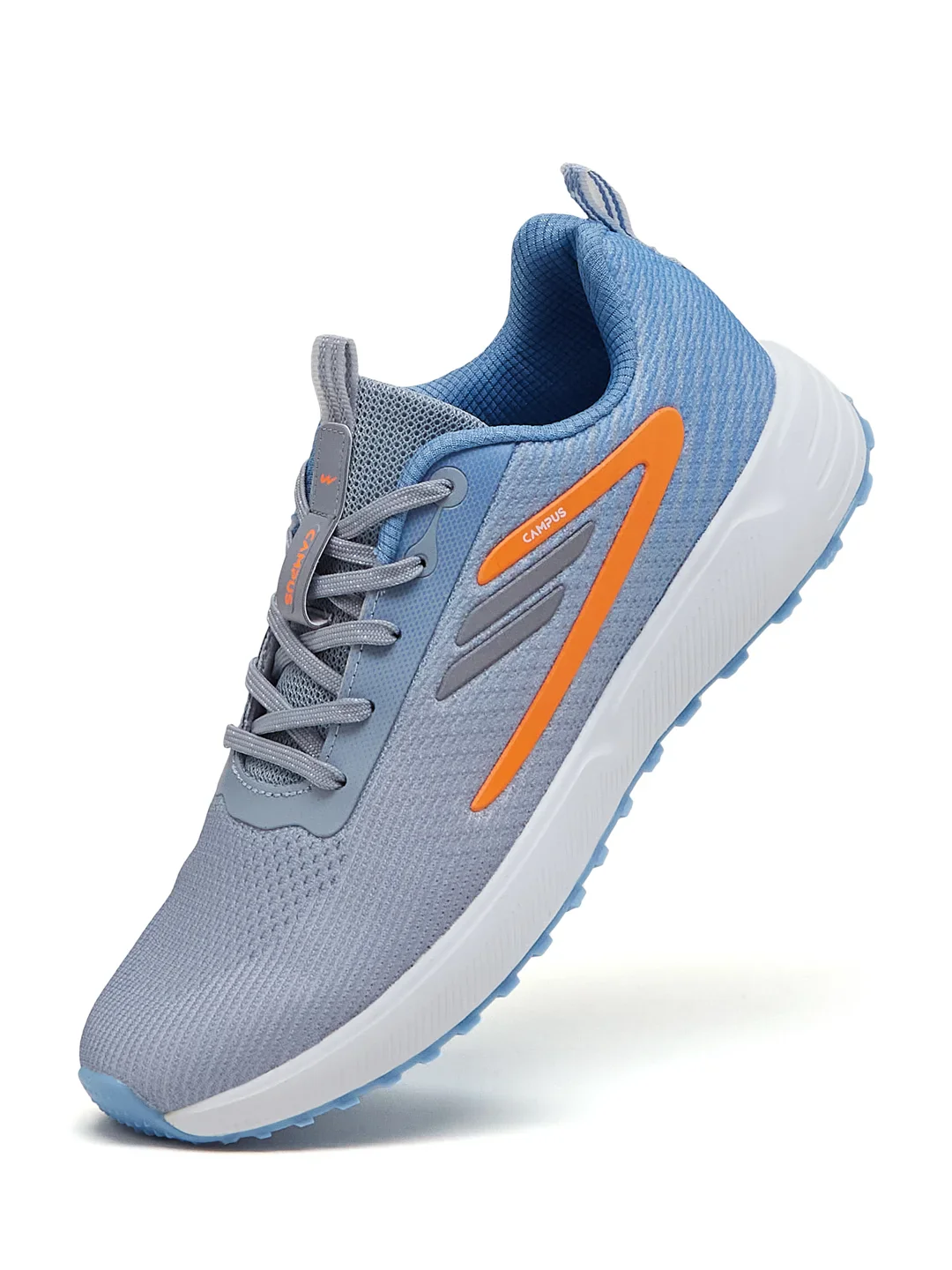 SKIPE Grey Men's Running Shoes - Image 3