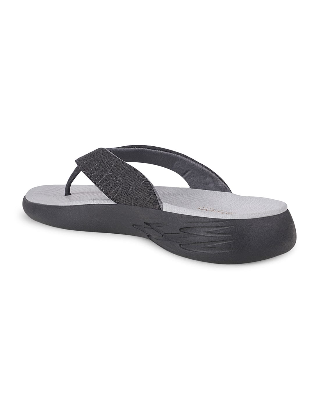 SL-401 Grey Men's Flip Flops - Image 3