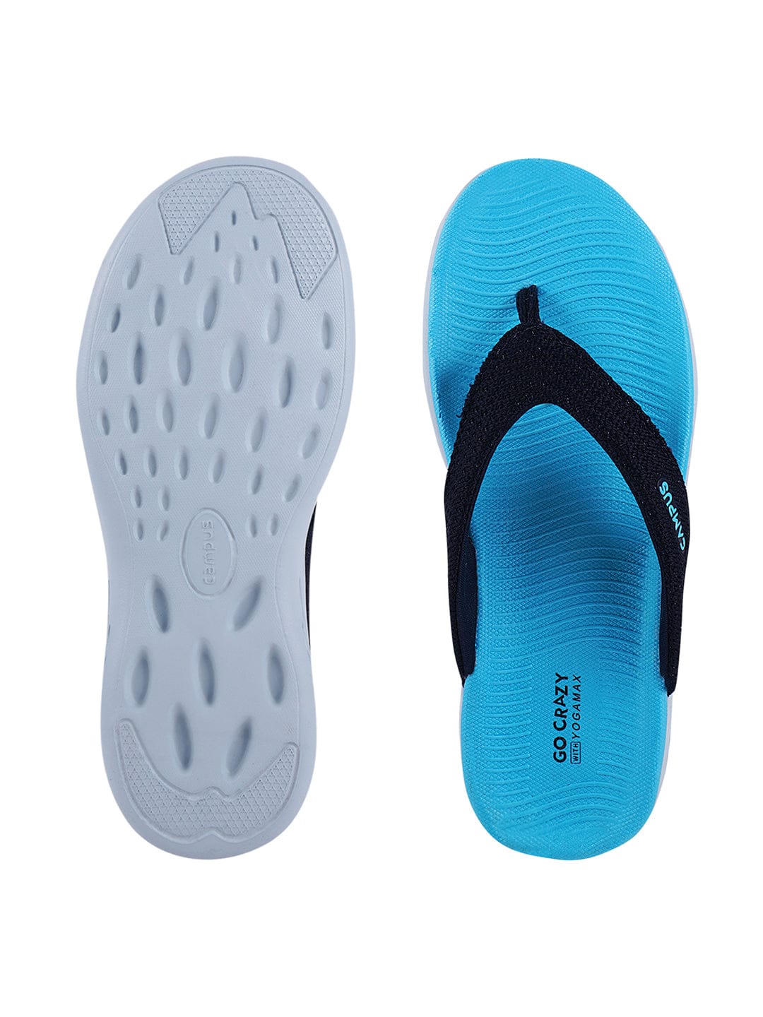 SL-402L Navy Women's Flip Flops - Image 4