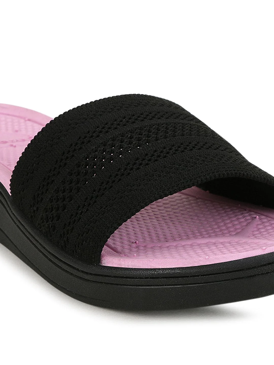 SL-404L-A Black Women's Slides - Image 5