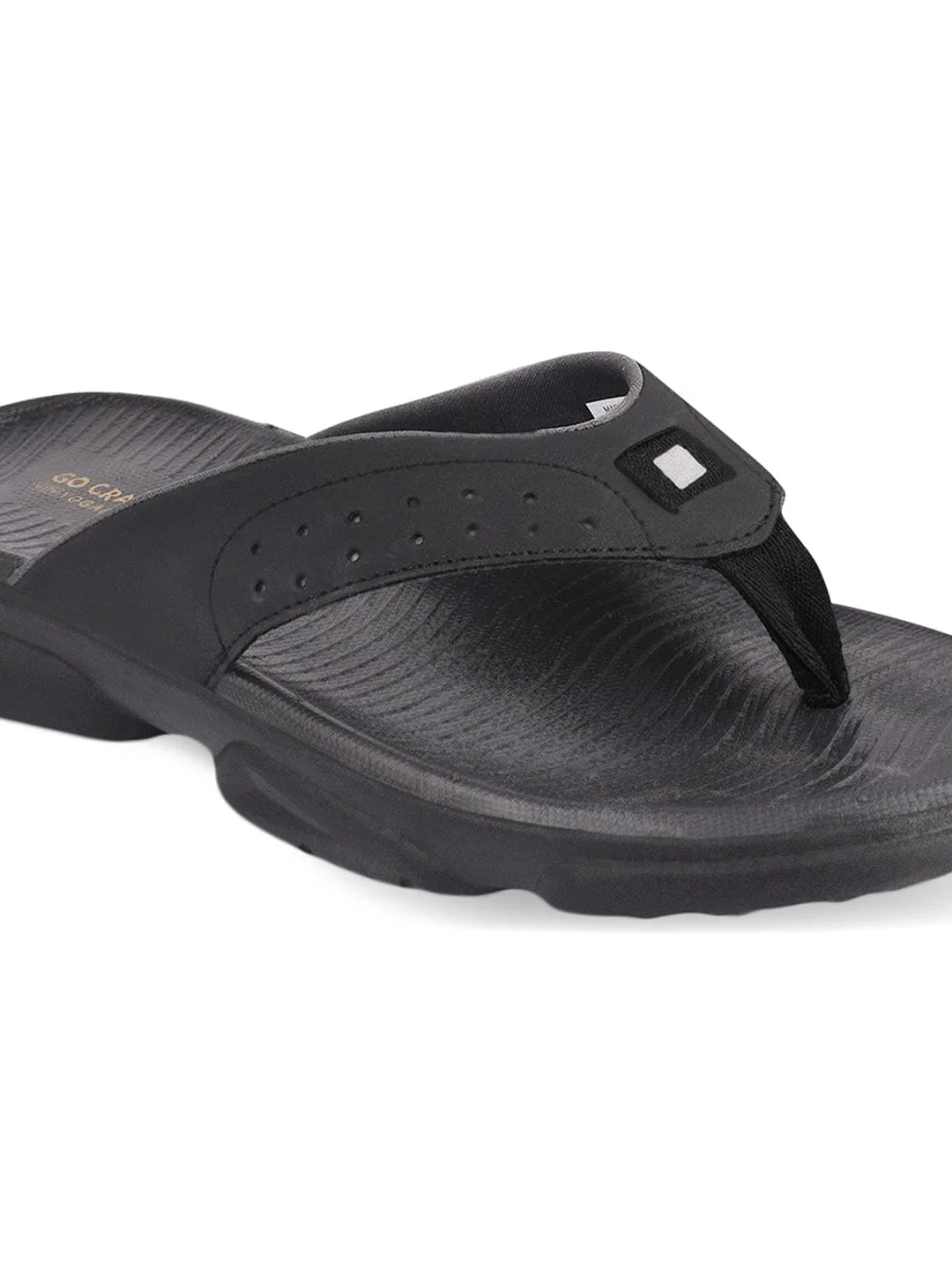 SL-405A Black Men's Flip Flops - Image 5