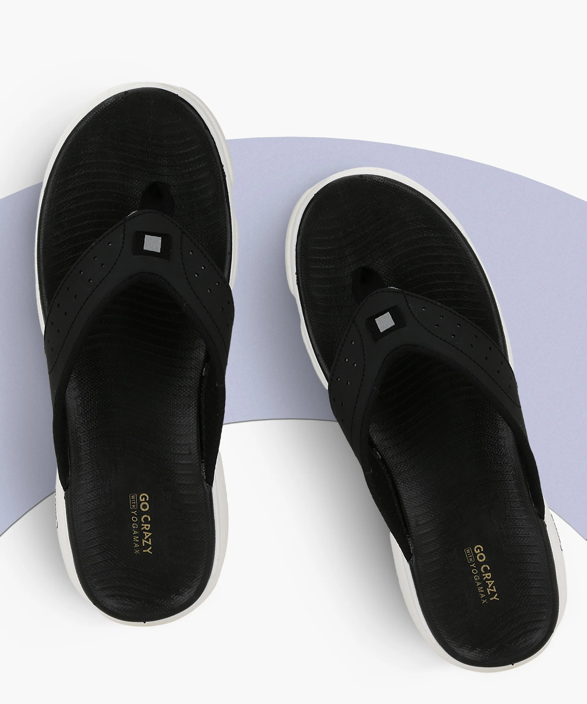 SL-405A Black Men's Flip Flops - Image 5