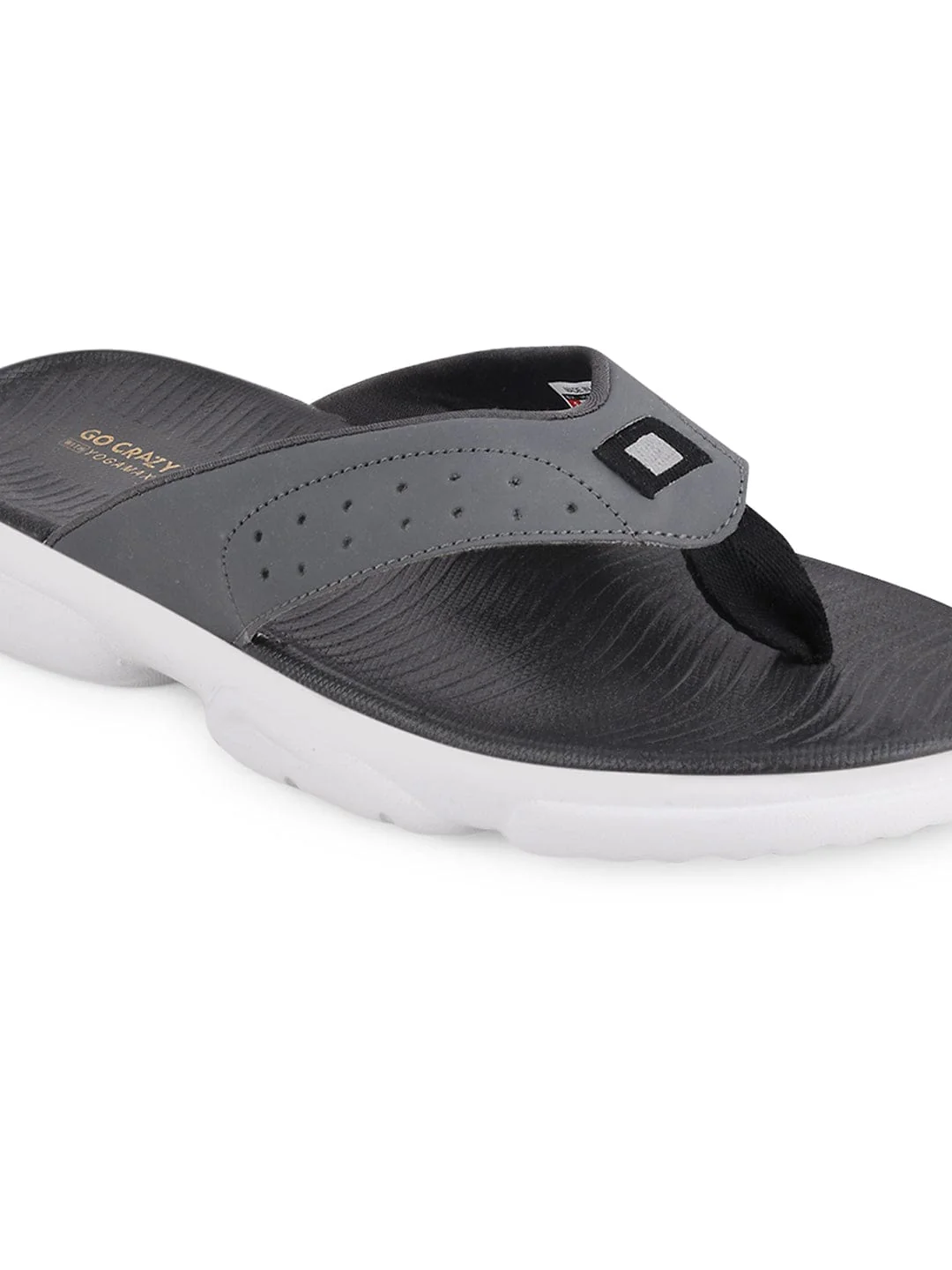 SL-405A Grey Men's Flip Flops - Image 5