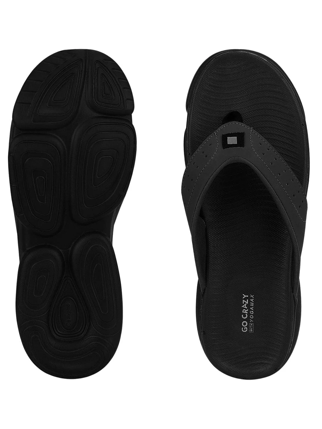 SL-405A Black Men's Flip Flops - Image 4