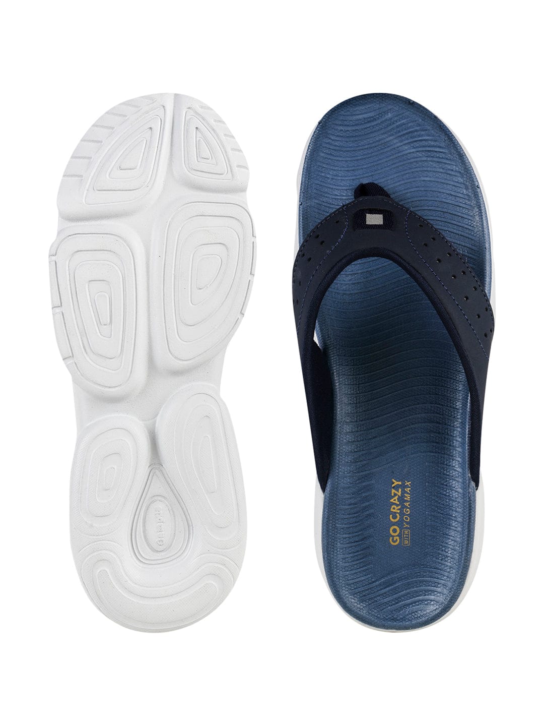 SL-405A Blue Men's Flip Flops - Image 4