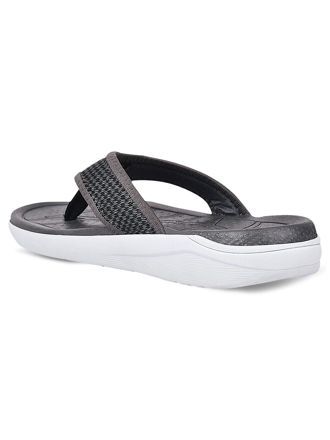 SL-406 Grey Men's Flip Flops - Image 3