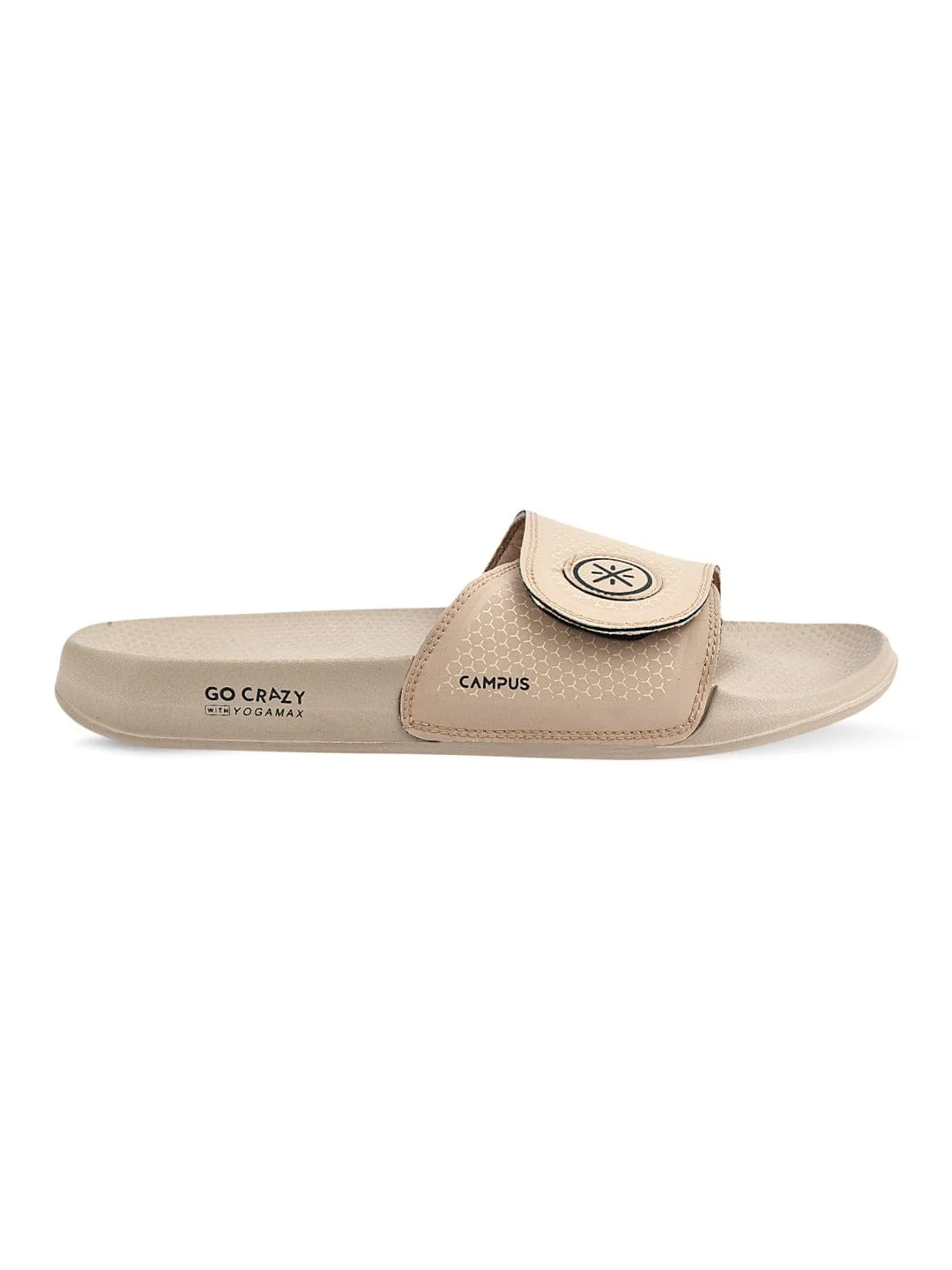 SL-407 Beige Men's Slides - Image 2