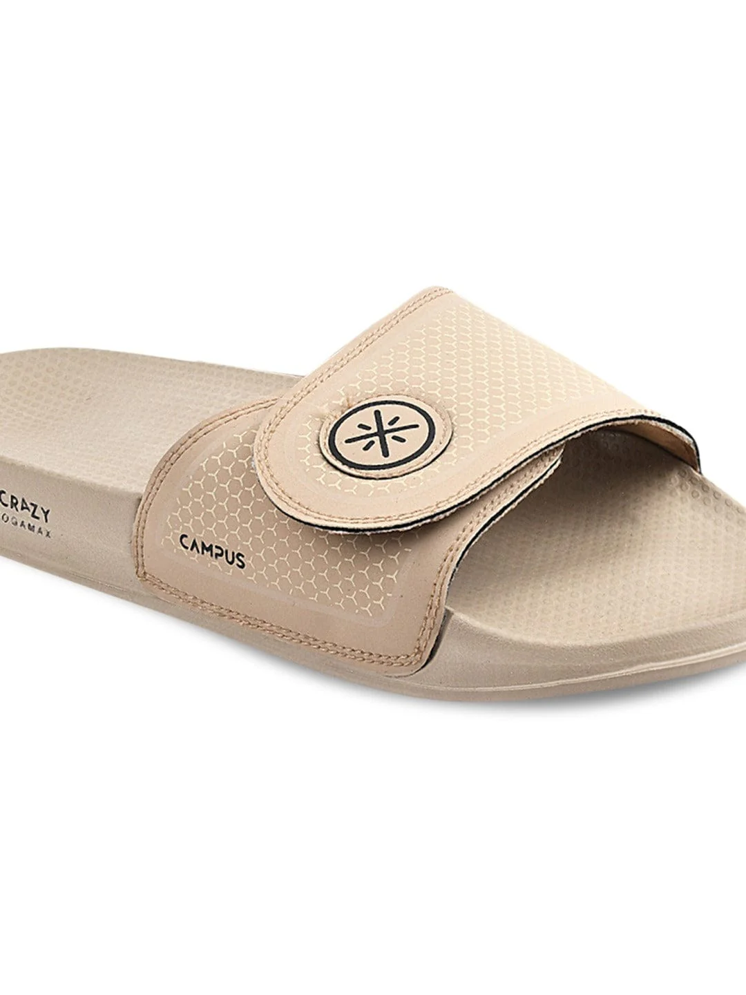 SL-407 Beige Men's Slides - Image 5