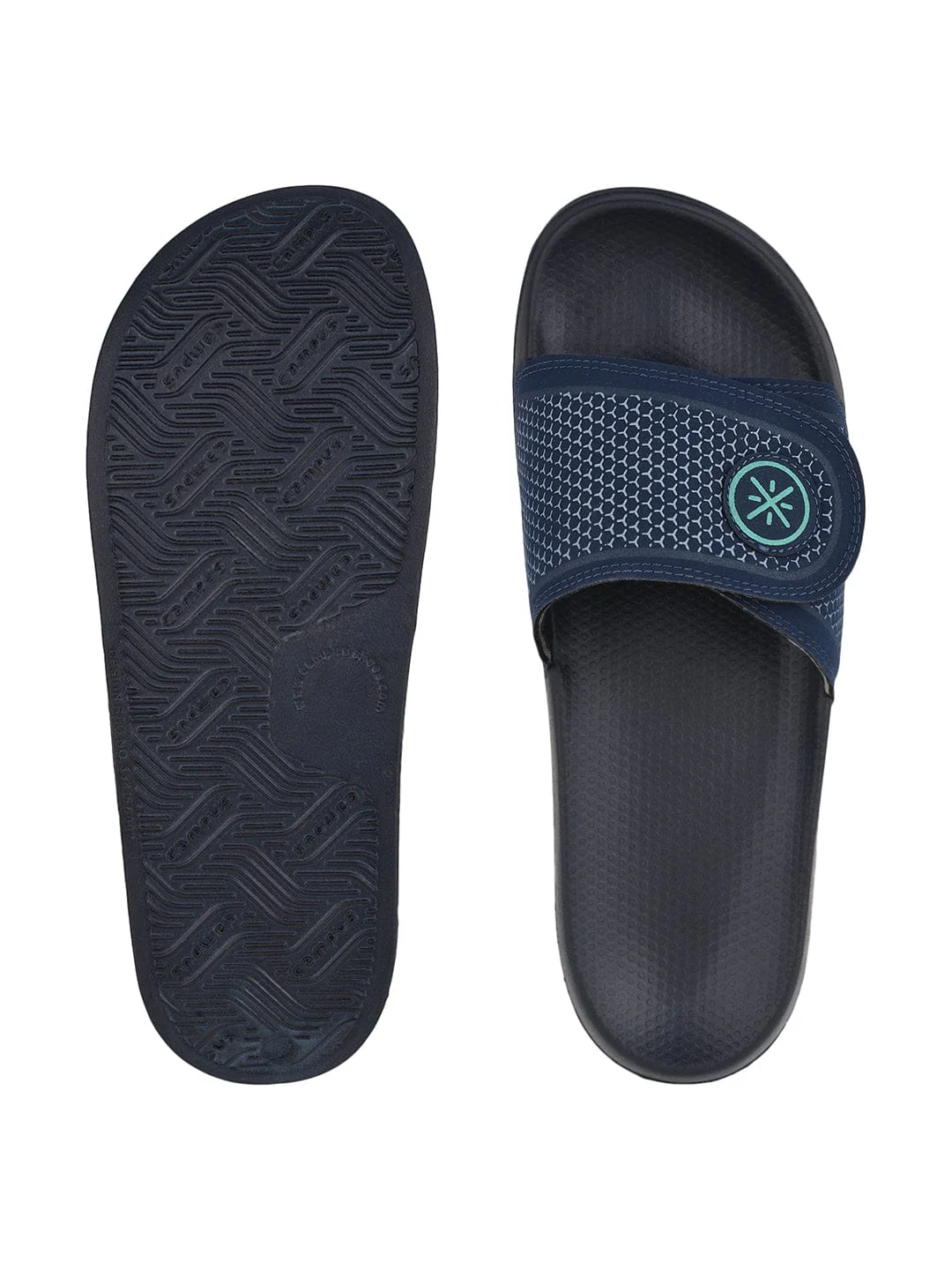 SL-407A Navy Men's Slides - Image 4