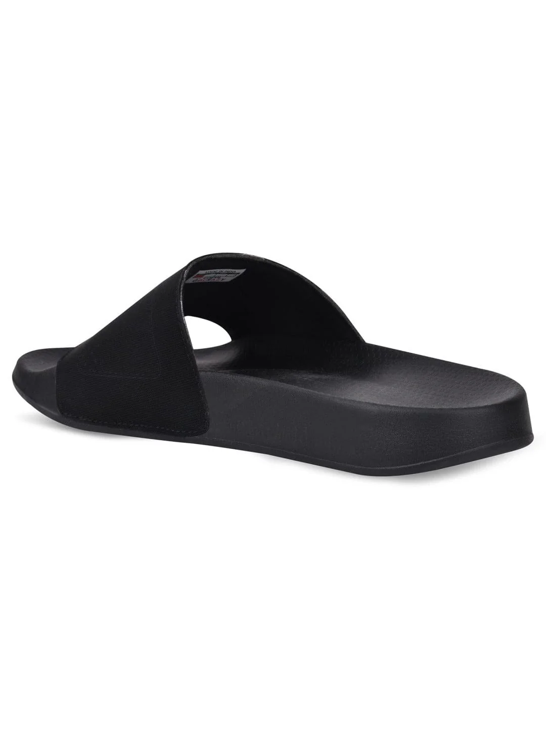 SL-408 Black Men's Slides - Image 3