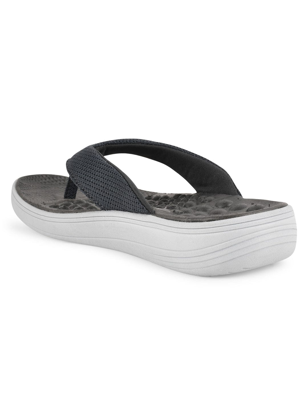 SL-411L-A Grey Women's Flip Flops - Image 3