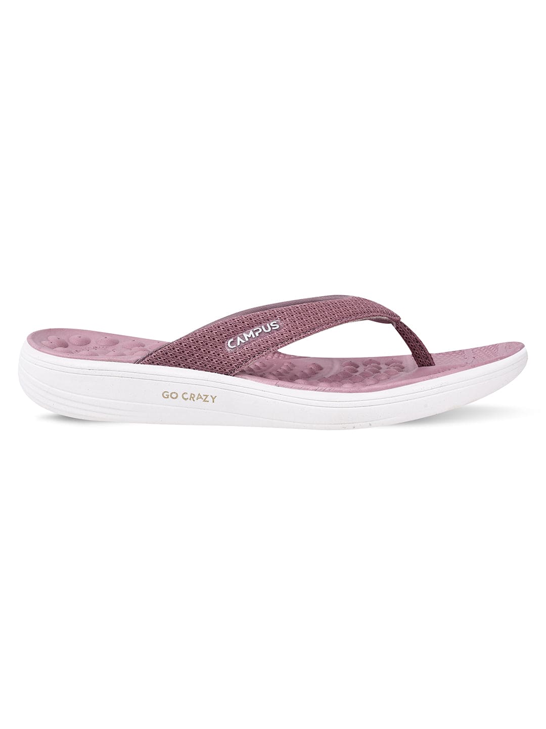 SL-411L-A Mauve Women's Flip Flops - Image 2