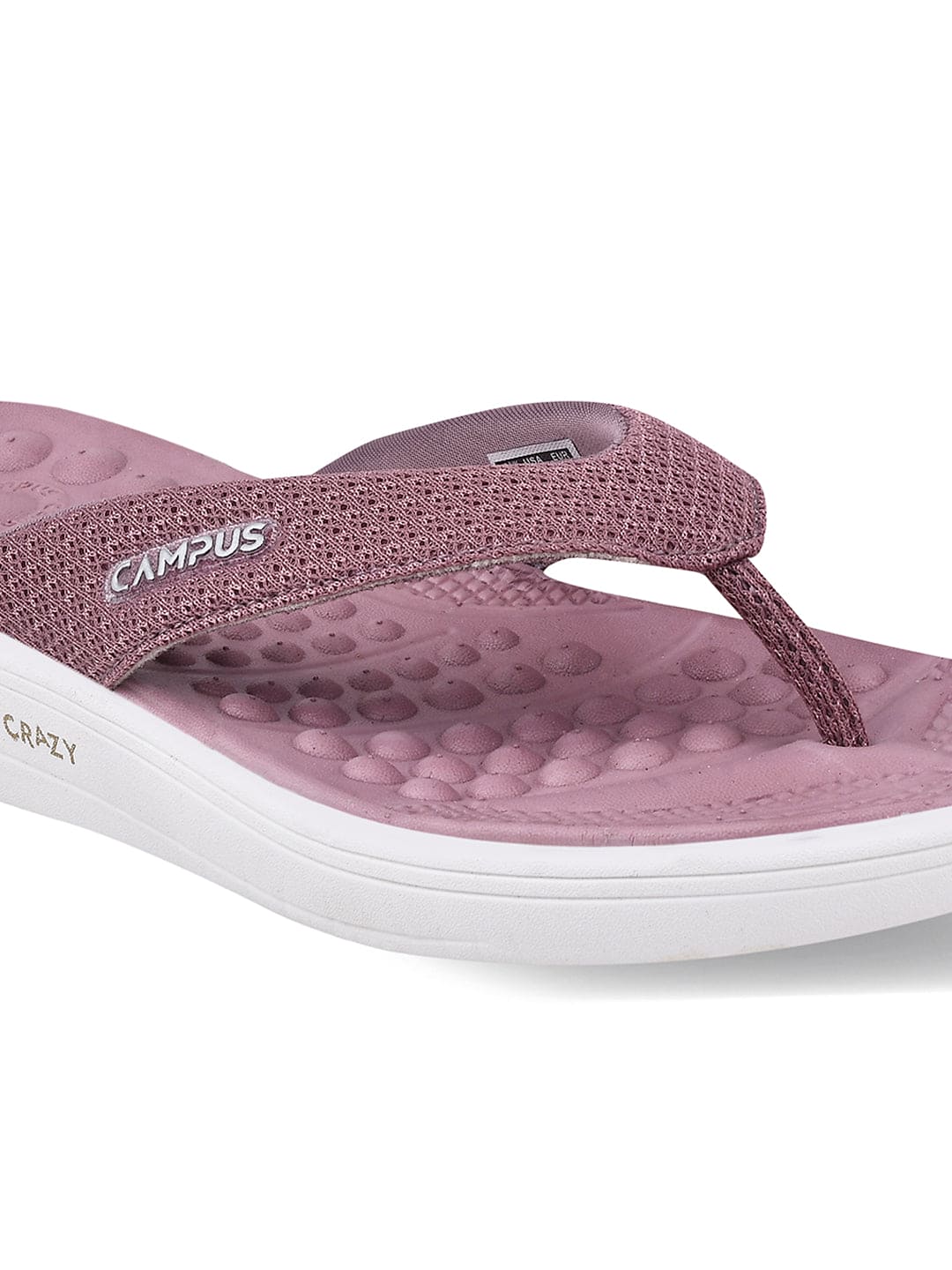 SL-411L-A Mauve Women's Flip Flops - Image 5