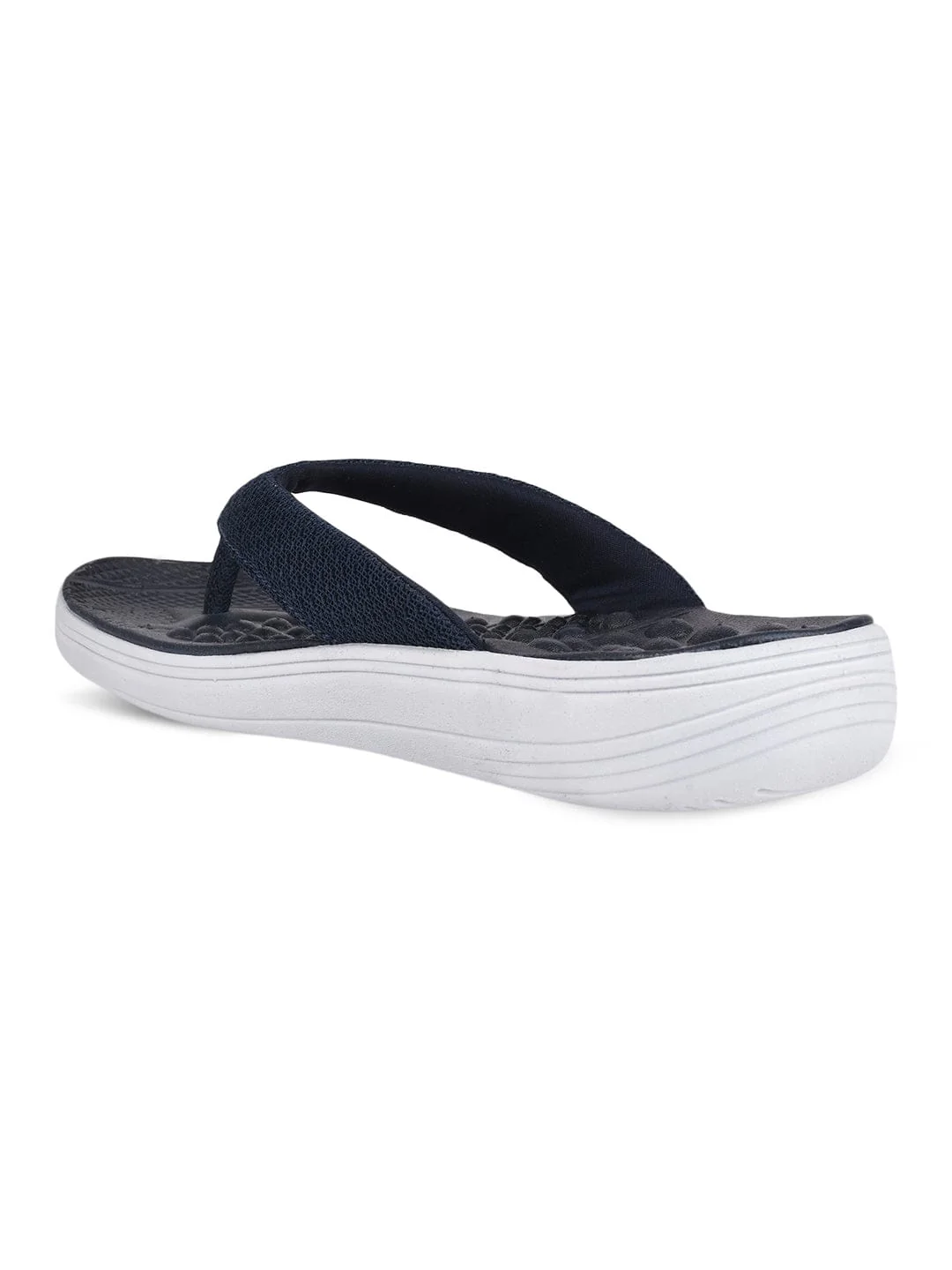 SL-411L-A Navy Women's Flip Flops - Image 3