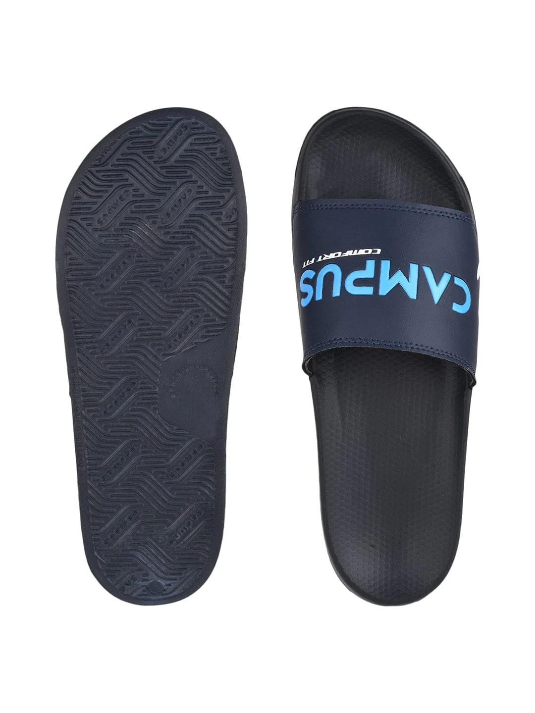 SL-415A Navy Men's Slides - Image 4