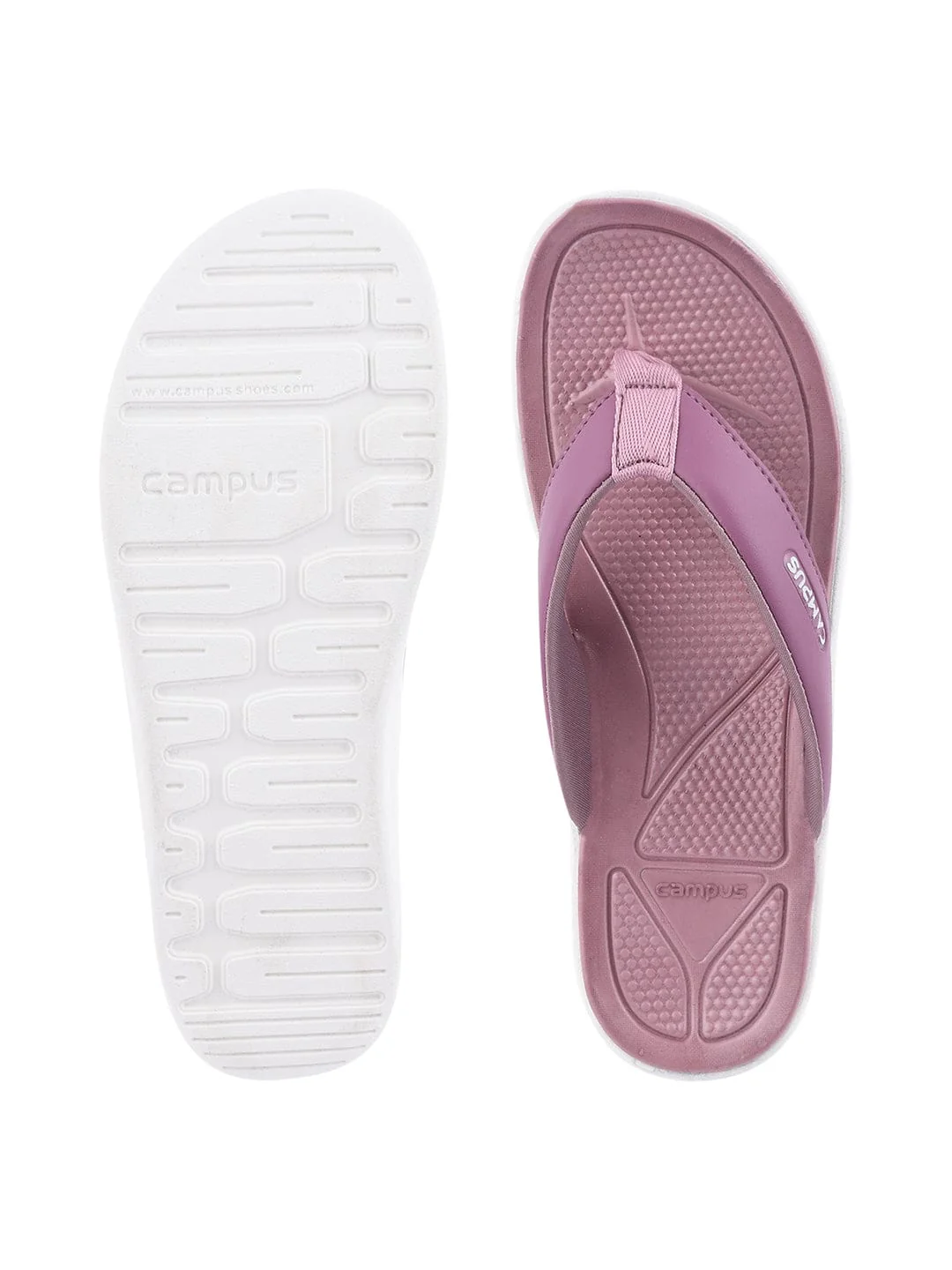 SL-418L Purple Women's Flip Flops - Image 4