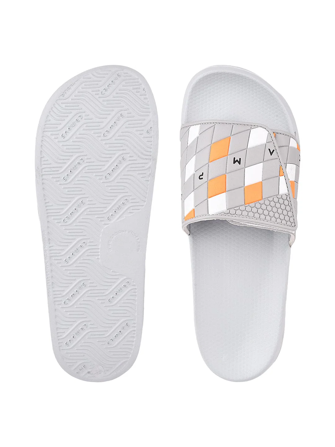 SL-425 Grey Men's Slides - Image 4