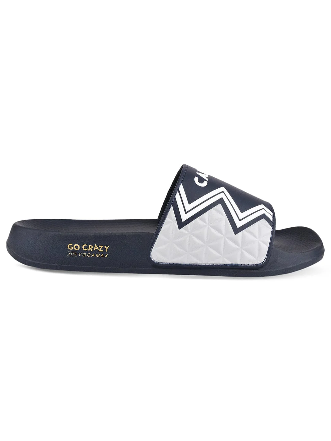 SL-427 Blue Men's Slides - Image 2