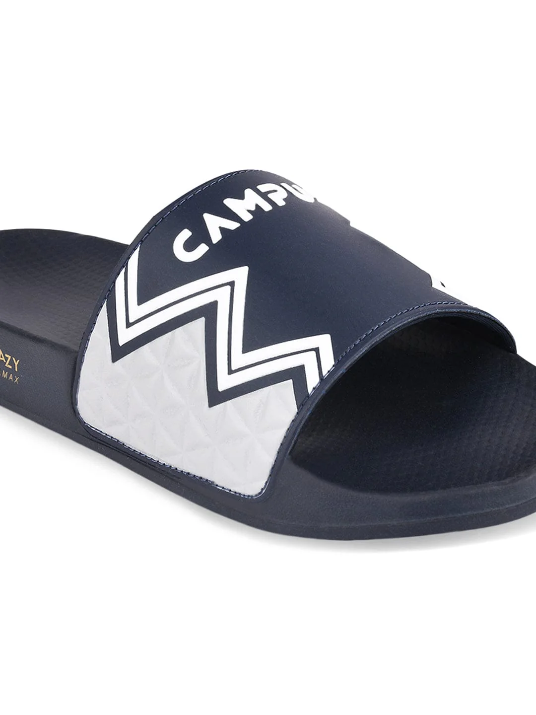 SL-427 Blue Men's Slides - Image 5