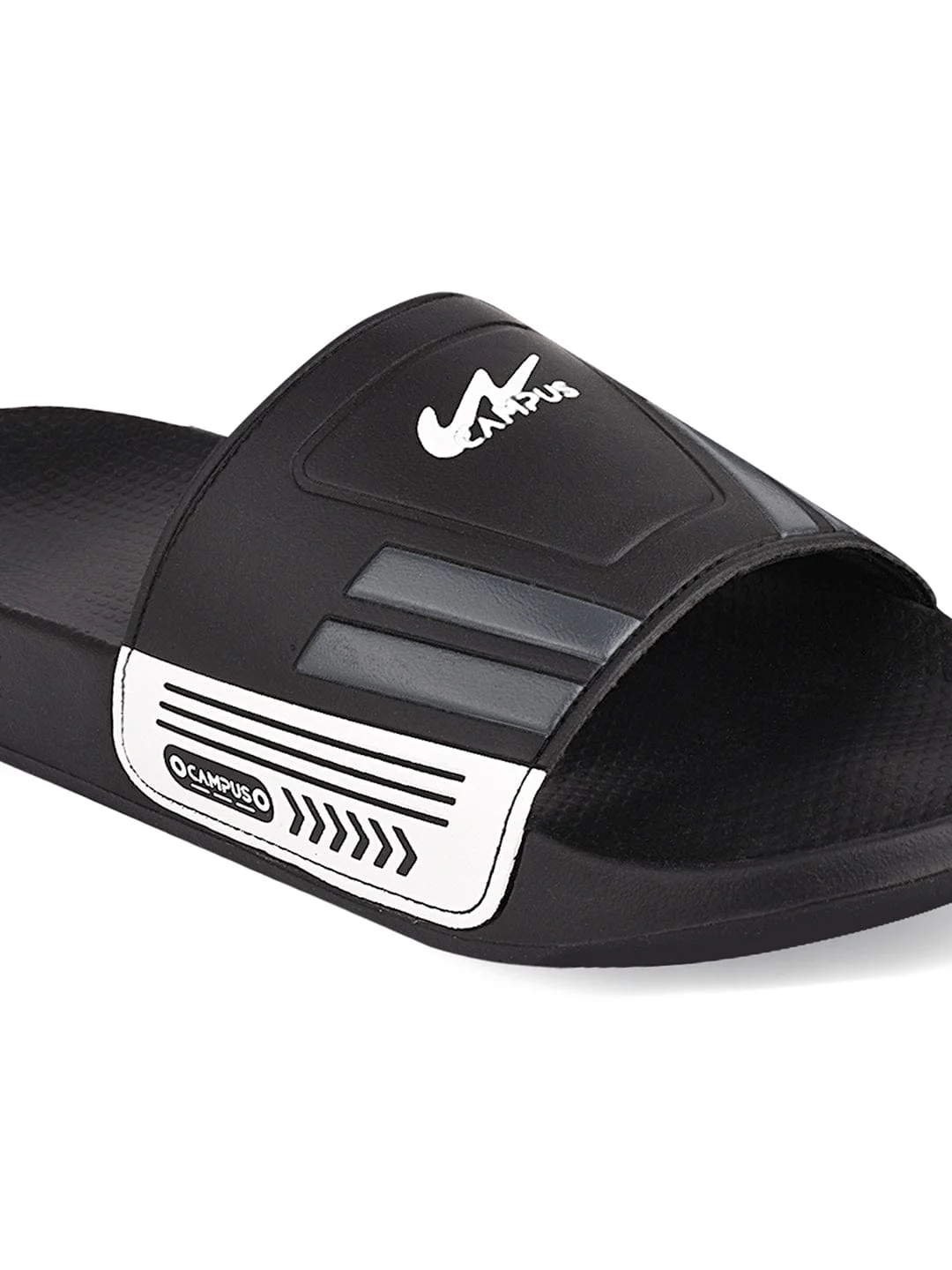 SL-428 Black Men's Slides - Image 5