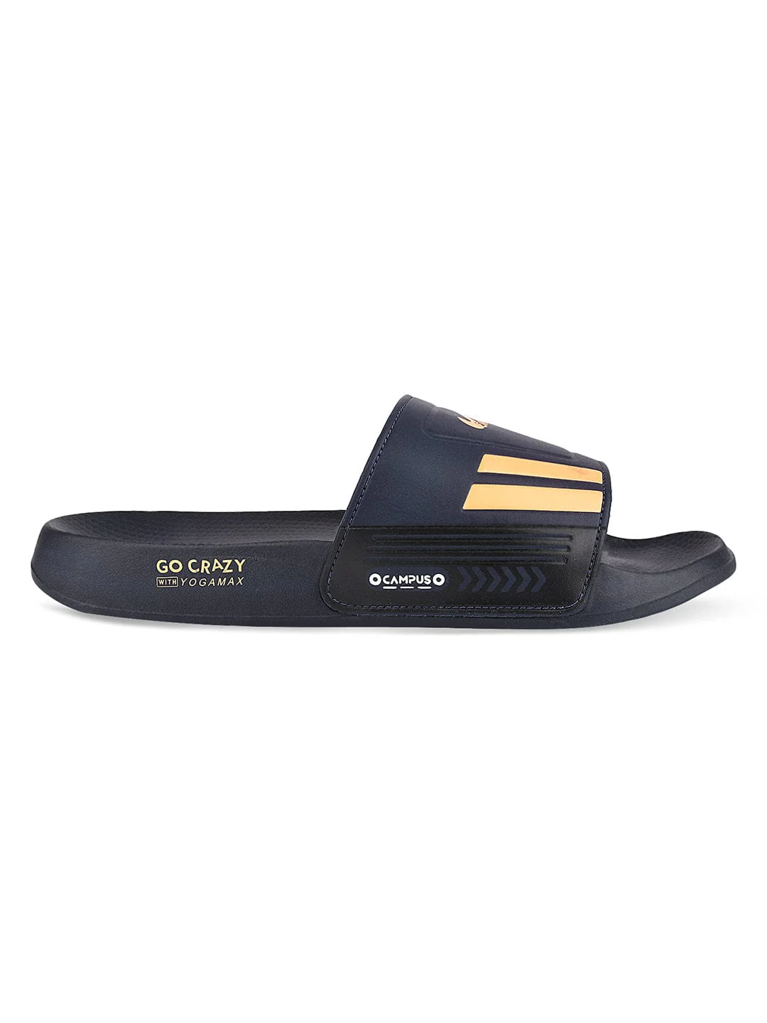 SL-428 Blue Men's Slides - Image 2