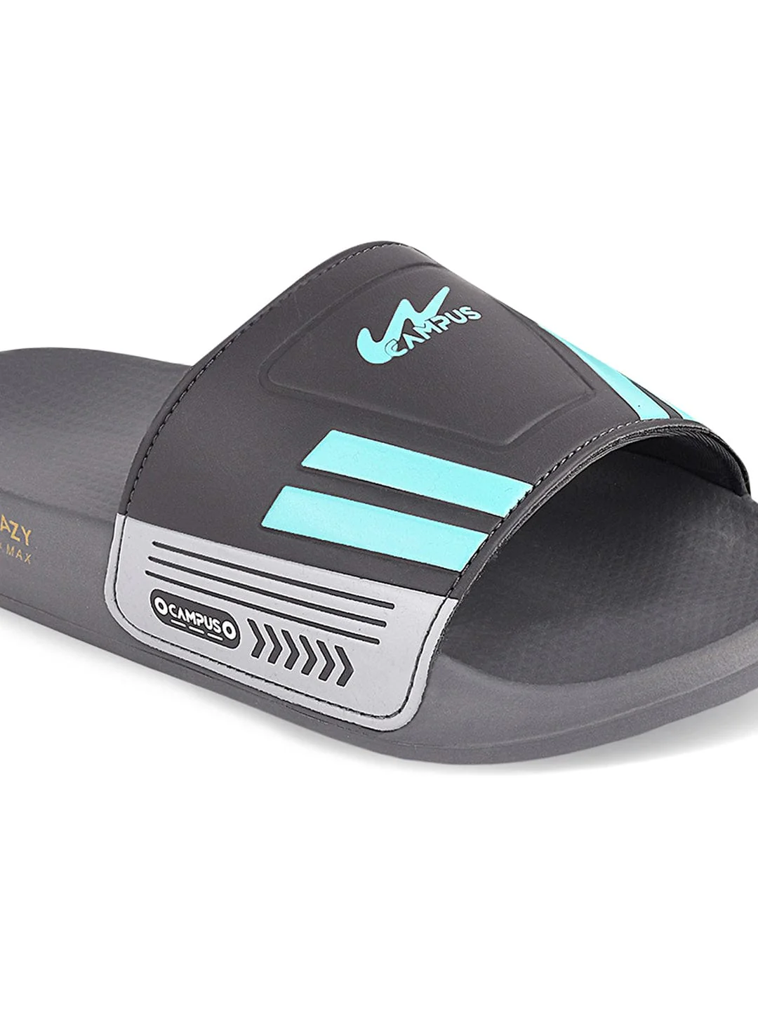 SL-428 Grey Men's Slides - Image 5
