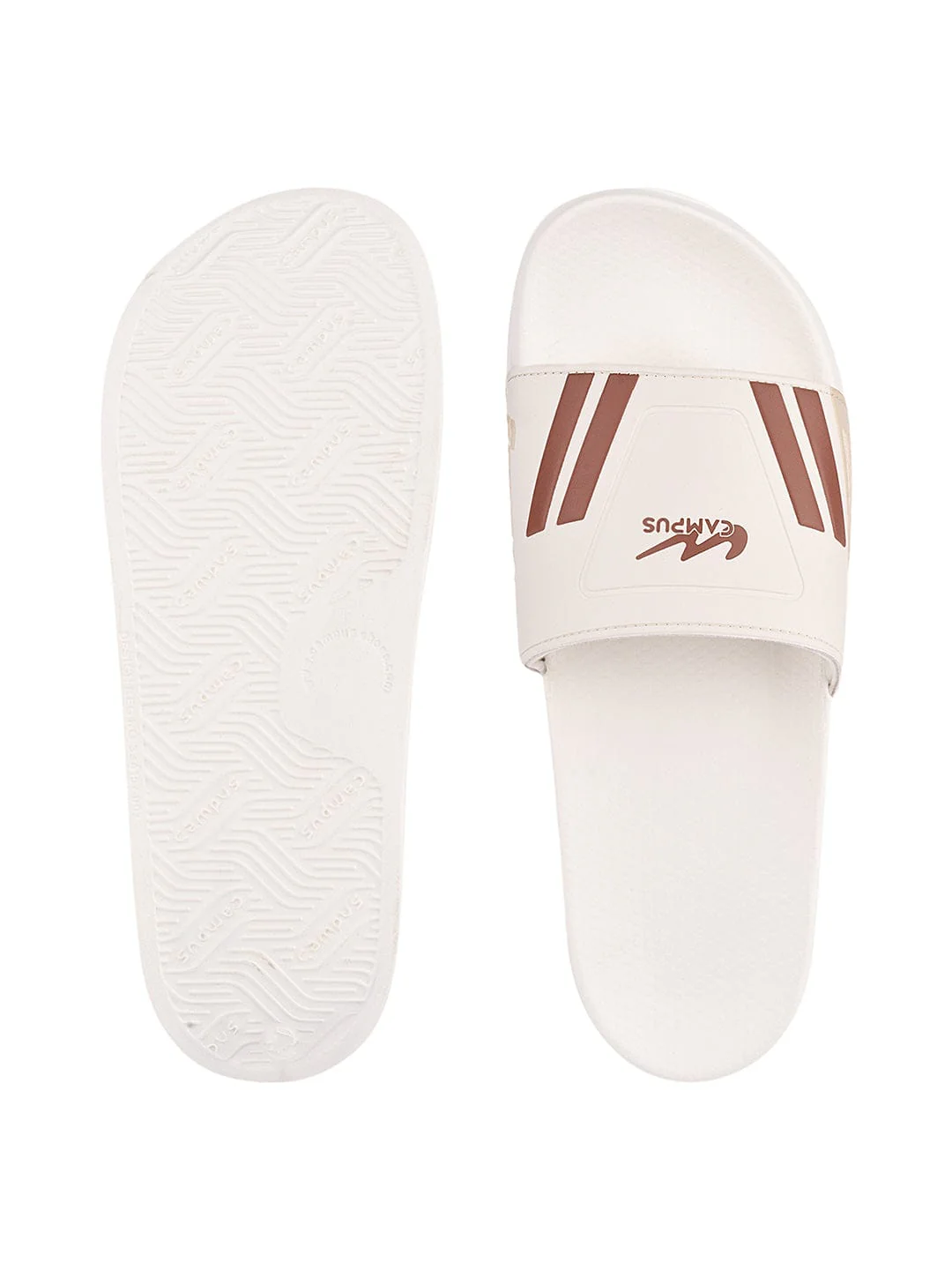 SL-428 Off White Men's Slides - Image 4