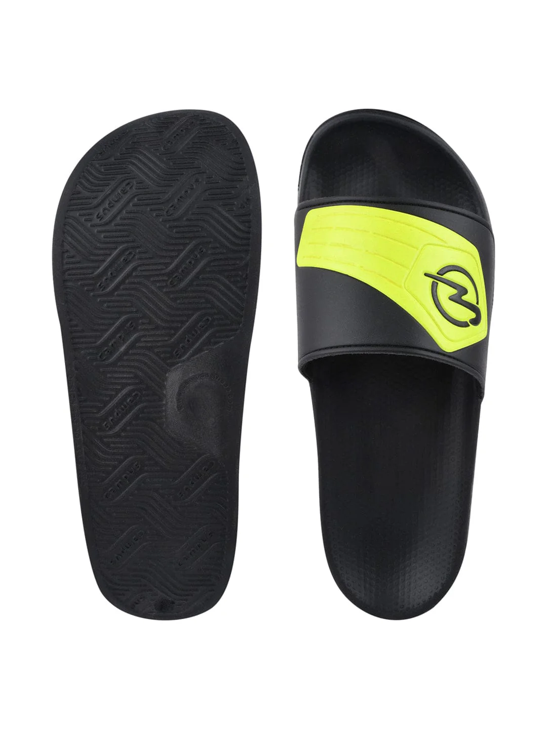 SL-429 Black Men's Slides - Image 4