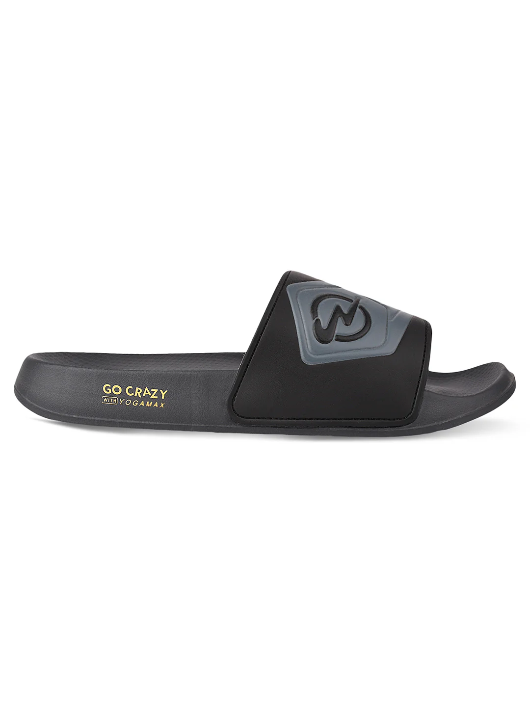 SL-429A Grey Men's Slides - Image 2