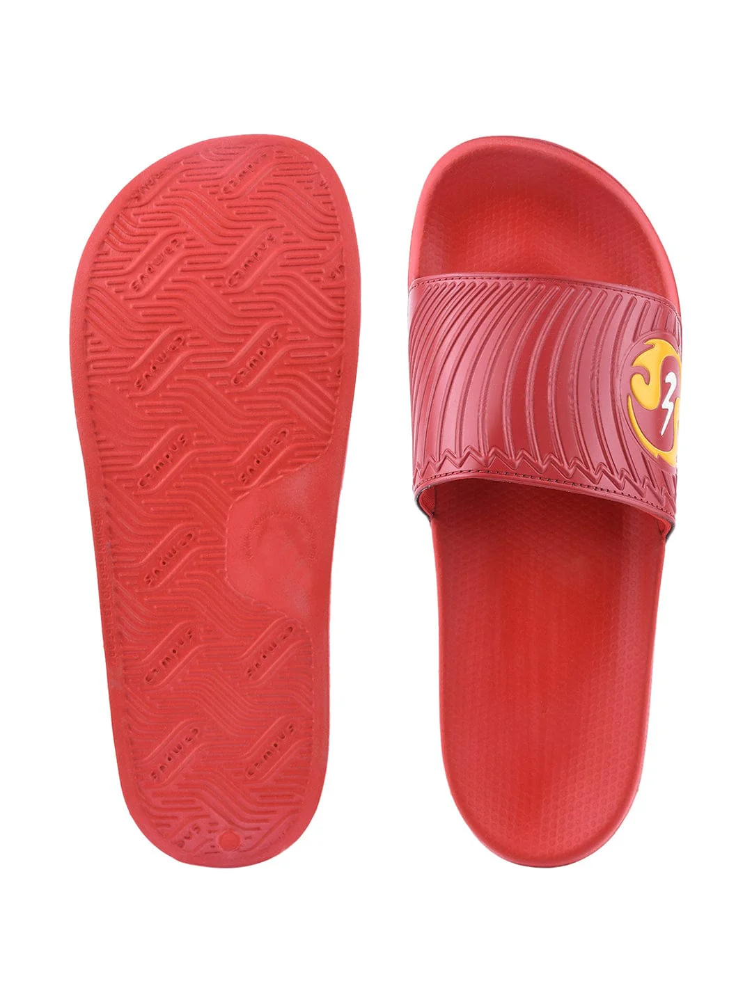 SL-430 Red Men's Slides - Image 4