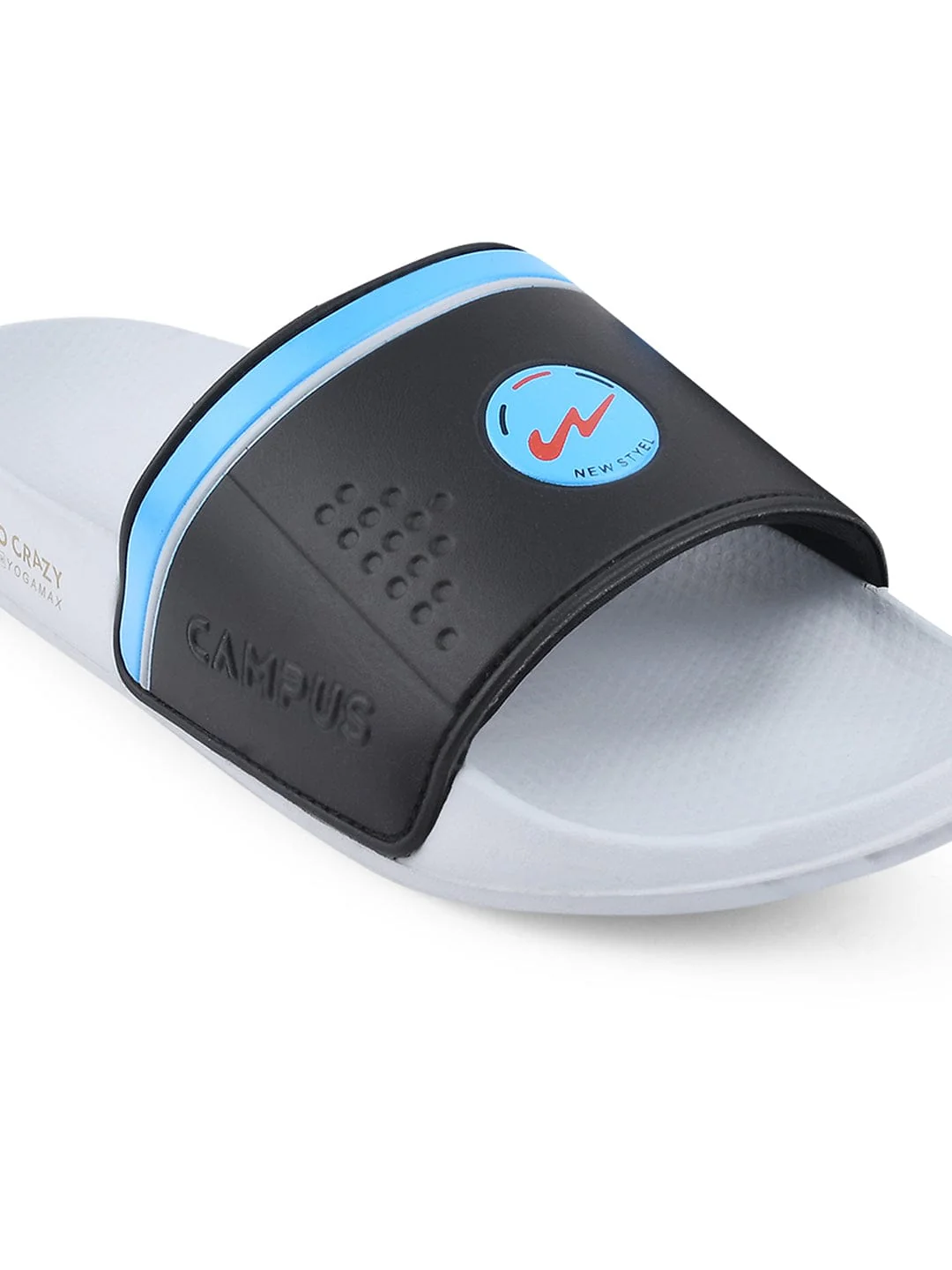 SL-431 Grey Men's Slides - Image 5